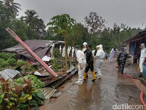 4 Warga di Manado Tertimbun Longsor, 2 Orang Ditemukan Tewas