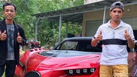 Replika Bugatti Vision GT di Bangkalan menunggu pembeli/Foto: Kamaluddin