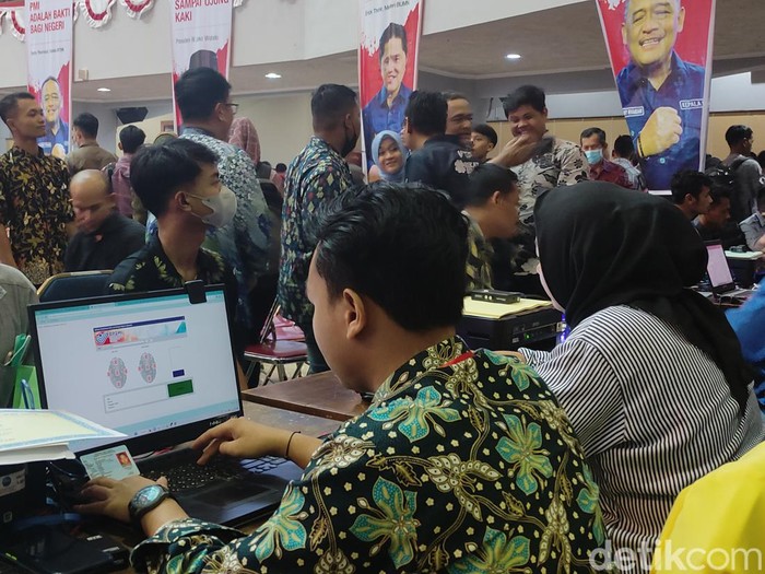 Suasana verifikasi CPMI ke Korea Selatan di Auditorium Unnes Semarang, Jumat (27/1/2023).