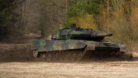 Tank Canggih Leopard Jerman Tiba di Ukraina, Rusia Kelabakan?