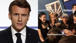 Viral Foto Presiden Prancis Jadi Fotografer BLACKPINK, Tuai Kritik Warganya