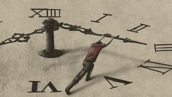 Berusaha untuk memutar balik waktu. Foto: (Bored Panda).