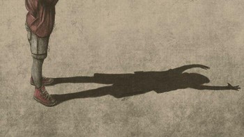 Seorang anak yang hanya butuh teman bermain. Foto: (Bored Panda).