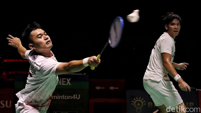 Leo Rolly Carnando/Daniel Marthin melangkah ke final Indonesia Masters 2023. Mereka lolos setelah mengalahkan Takuro Hoki/Yugo Kobayashi dari Jepang.