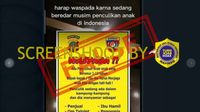 Viral Pesan Soal Penculikan Anak Jakarta, Polisi Pastikan Itu Hoax Lawas