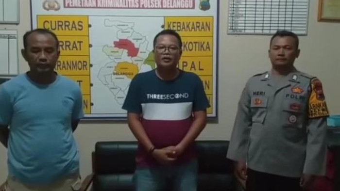 Kades Mendak di Klaten minta maaf usai edaran imbauan waspada penculikan viral. Foto diunggah Sabtu (28/1/2023).