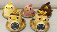 Di Jepang Ada Puding Bentuk Samurai Ayam yang Laris Diantre Pembeli