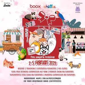 Yuk ke Pet Sakura Festival 2023, Ada Bazar hingga Pet Competition