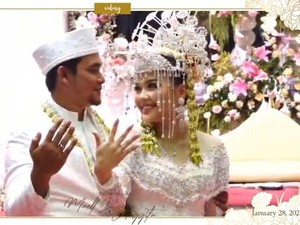 Maell Lee Resmi Menikah dengan Anggita Oktaviani