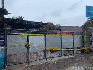 Begini Situasi Bangunan Agen Gas Elpiji di Jaktim Usai Kebakaran