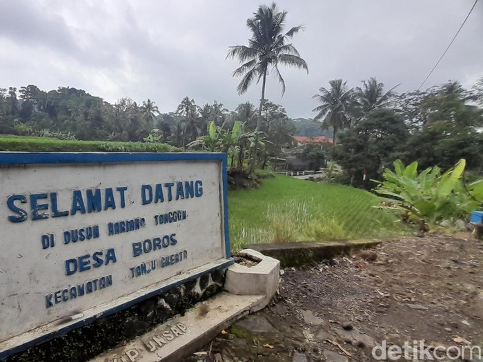 Suasana lingkungan di Desa Boros Sumedang.