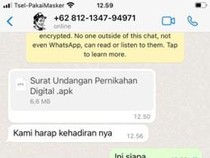 Telanjur Klik APK Undangan di Whatsapp? Segera Lakukan 5 Langkah Ini