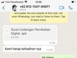 Terlanjur Klik Apk Undangan Pernikahan, Lakukan 5 Langkah Berikut