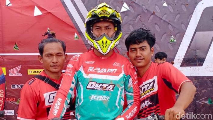 Dadan Andriansyah juarai Kejurnas Motocros 2023 di Bekasi.