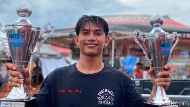 Dadan Andriansyah juarai Kejurnas Motocros 2023 di Bekasi.
