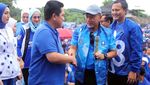 Erick Thohir Hadiri Senam Sehat PAN di Depok