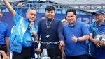 Erick Thohir Hadiri Senam Sehat PAN di Depok