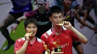 Feng/Huang yang punya pengalaman lebih akhirnya mampu keluar sebagai juara ganda campuran Indonesia Masters 2023 usai menang 21-19 atas rekan senegaranya Jiang Zhen Bang/Wei Ya Xin di gim ketiga.
