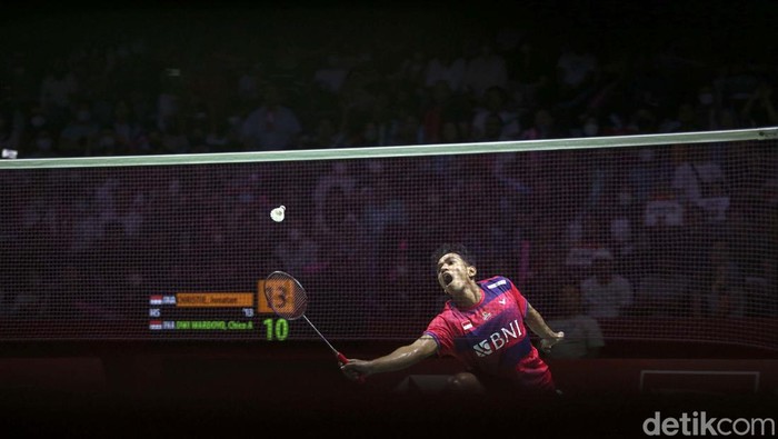 Jonatan Christie keluar sebagai juara Indonesia Masters 2023. Jonatan memenangi all Indonesian final melawan Chico Aura Dwi Wardoyo.