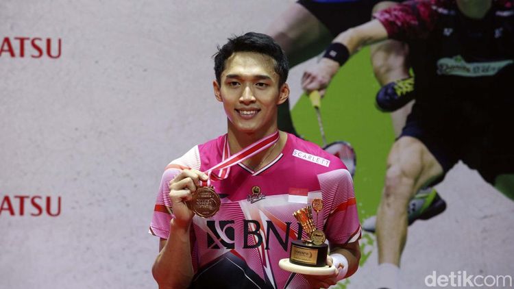 Menangi Perang Saudara, Jonatan Christie Juara Indonesia Masters 2023