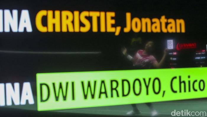 Jonatan Christie keluar sebagai juara Indonesia Masters 2023. Jonatan memenangi all Indonesian final melawan Chico Aura Dwi Wardoyo.