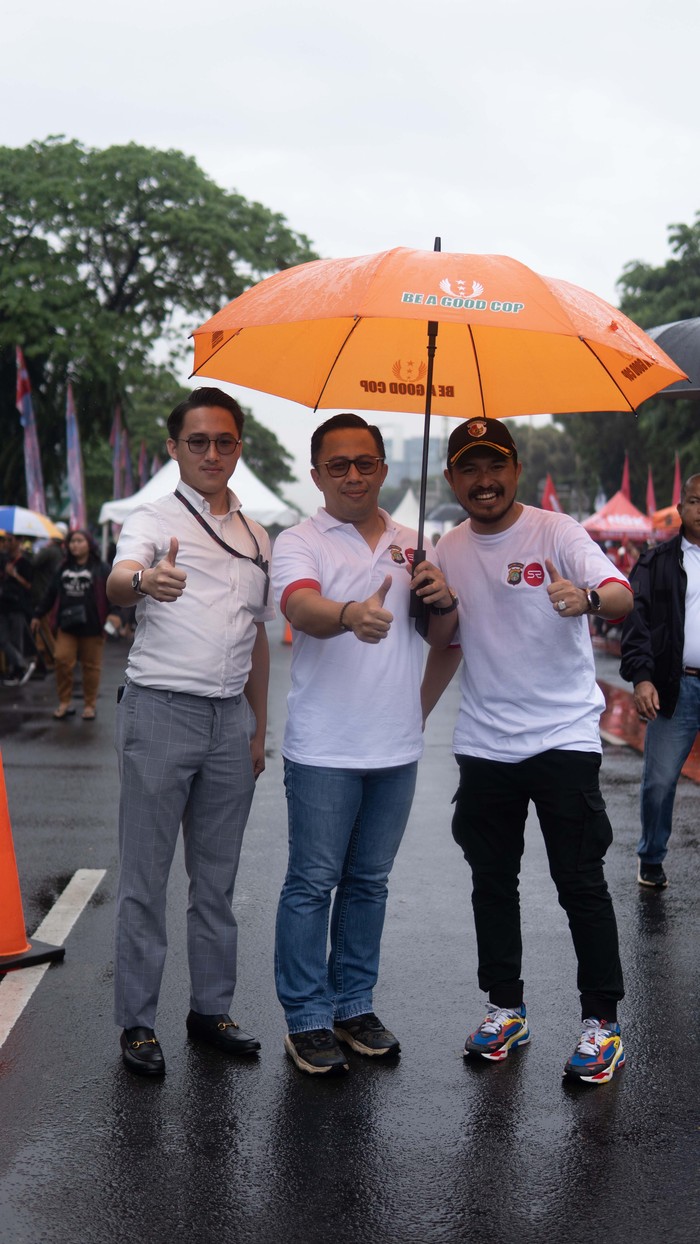 Kapolda Metro Jaya Irjen Fadil Imran hadiri gelaran street race di Kemayoran, Jakarta, Sabtu (28/1) kemarin. Rencananya akan dibangun lintasan permanen street race.