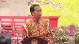 Momen Kocak Jokowi Salaman dengan Kaesang: Bangga