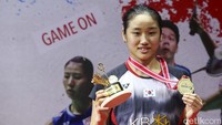 An Se Young pun keluar sebagai juara Indonesia Masters 2023.