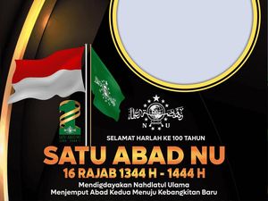 50 Link Twibbon Satu Abad NU 2023 dan Cara Memasangnya