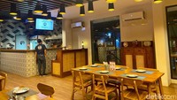 Restoran Turki tersebut bernama Abang Turki Turkish Street Food. Lokasinya ada di Jalan Sambas, Kebayoran Baru, Jakarta Selatan. Foto: detikcom/Riska Fitria