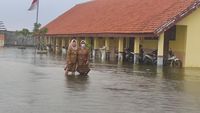 Dua Desa Di Tanggulangin Sidoarjo Diterjang Banjir, Ketinggian 40 Cm