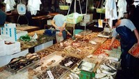 Tsukikji Fish Market di Jepang menjadi salah satu pasar terbesar di industri ikan. Jam tersibuknya jam 5 pagi. Menawarkan beberapa jenis ikan segar, bahkan bisa mencicipi sashimi langsung. Foto: traveltriangle.com