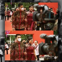 Pada acara Perayaan Imlek Nasional 2023 .... Bunda bikin baju semuanya 5 hari, tulis Bunda Anne di Instagram. Ia pun mengaku lega kreasinya dapat rampung walau harus mengerjakannya siang dan malam. (Foto: Instagram/@anneavantieheart)