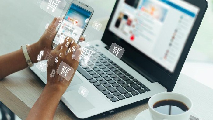 Ilustrasi e-commerce