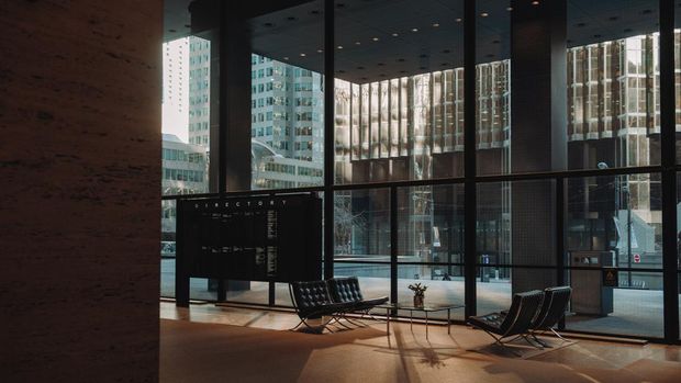 Ilustrasi Kantor Kosong . Bloomberg via Getty Images/Bloomberg