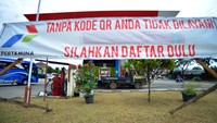 PT Pertamina Patra Niaga mengimplementasikan penuh program subsidi BBM Jenis BBM Tertentu (JBT) menggunakan QR code di area Sumbagut (Sumatera bagian utara).