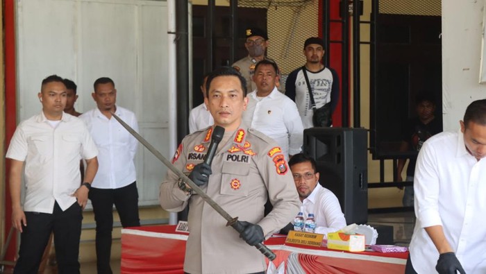 Kapolresta Deli Serdang Kombes Irsan Sinuhaji
