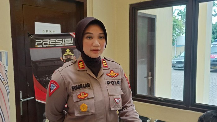 Kapolsek Cisauk AKP Syabillah Putri Ramadhani