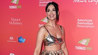 Dalam pidatonya itu, Katy juga mengaku sangat mendukung brand kecantikan milik Miranda Kerr yakni Kora Organics. Image Press Agency via Reuters C/Image Press Agency