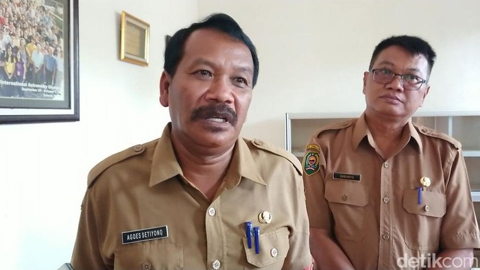 Kepala Disdikpora Trenggalek Agoes Setiyono