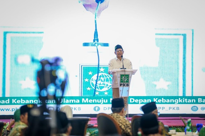 Ketum PKB Abdul Muhaimin Iskandar alias Cak Imin (Ilham Oktafian/detikcom)