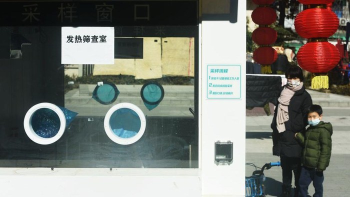 Selama liburan Festival Musim Semi, tak ada peningkatan epidemi yang signifikan. Klinik dan tempat swab pun tampak begitu sepi.