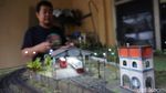Kerennya Miniatur Kereta Api Produksi Drumer Mojokerto yang Bernilai Tinggi