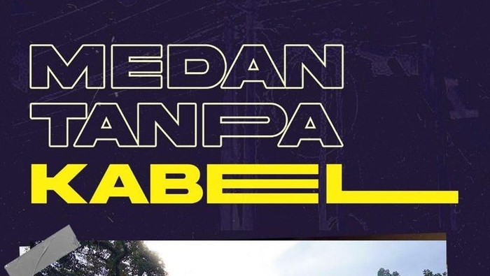 Medan Tanpa Kabel (Menata). (Foto: Istimewa)