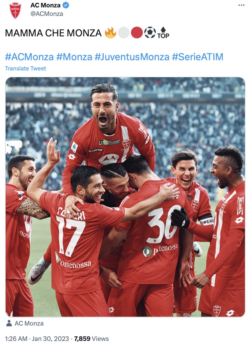 Meme Juventus dan AC Milan sama-sama kalah di Serie A.
