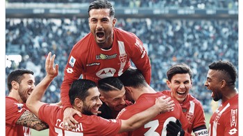 Juventus dikalahkan Monza. Foto: Twitter