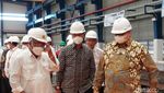 Jeroan Pabrik Komponen Antigempa Proyek LRT Jabodebek