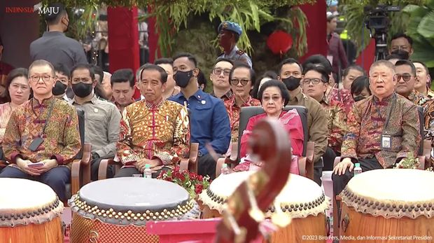 Perayaan Imlek Nasional Tahun 2023, Jakarta, 29 Januari 2023. (Tangkapan Layar Youtube)