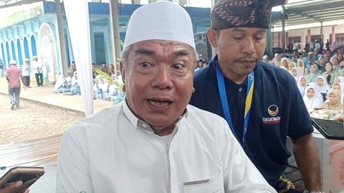 Pimpinan Yayasan Pondok Pesantren Atthohiriyah Alfadiliyah (Yatofa) Desa Bodak Kecamatan Praya Lombok Tengah TGH Padli Fadil Thohir, Senin (30/1/2023).