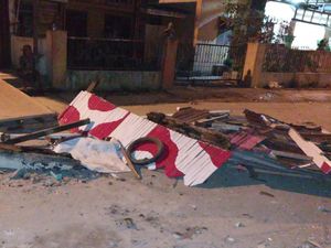 Tawuran Pecah Pasca Prabowo Luncurkan PBN di Belawan, 1 Posko Hancur